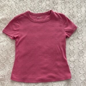 Old Navy Pink Short Sleeve Tee